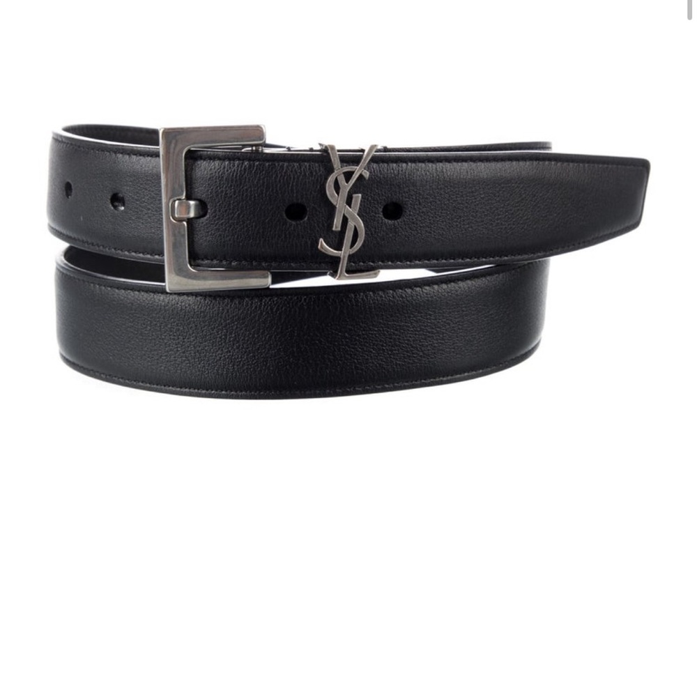 Black Leather Belt